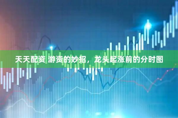 天天配资 游资的妙招，龙头起涨前的分时图